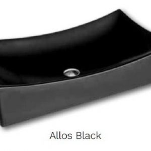 LAVABO ALLOS BLACK RECTANGULAR