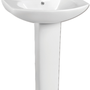LAVABO PERSEO CON PEDESTAL BLANCO