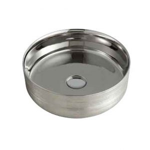 LAVABO SELECT COLLECTION SITARA SILVER REDONDO