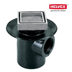 COLADERA PERIMETRAL CUADRANGULAR 1B P INSERTO CROMO 24CHLI