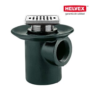 COLADERA CUADRANGULAR P/PISO 24-CH