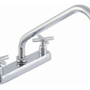 MEZCLADORA DE COCINA CUELLO ALTO MANERAL CRUCETA