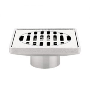 COLADERA REJILLA CUADRADA 10x10 LATON CROMADO 90.5001