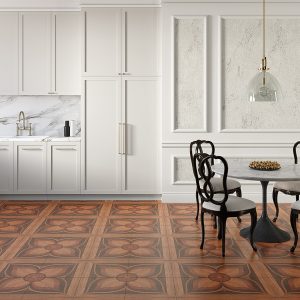 MADERA ITALIANA FD CAOBA / NOGAL 36X36